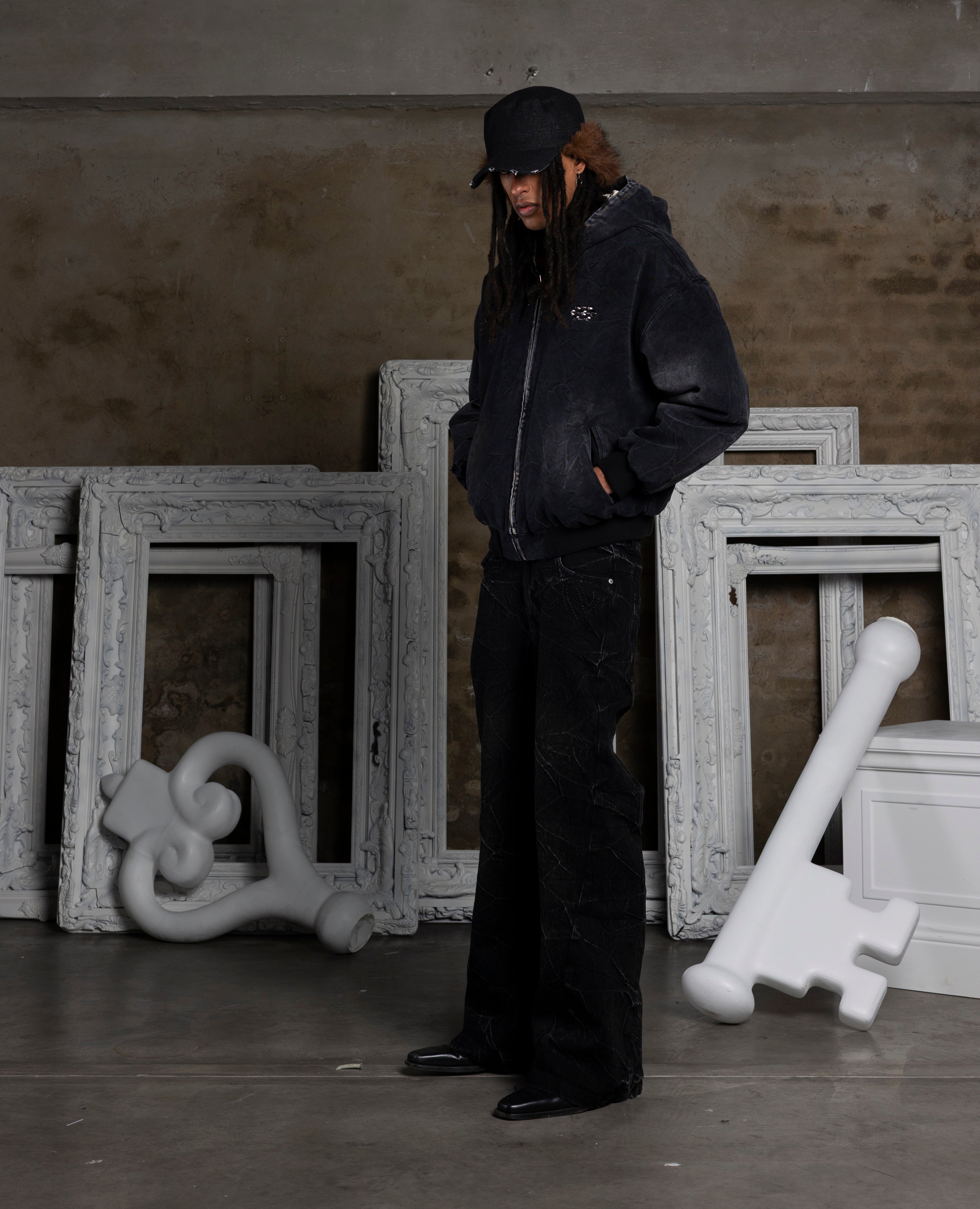 BOW CANVAS JACKET