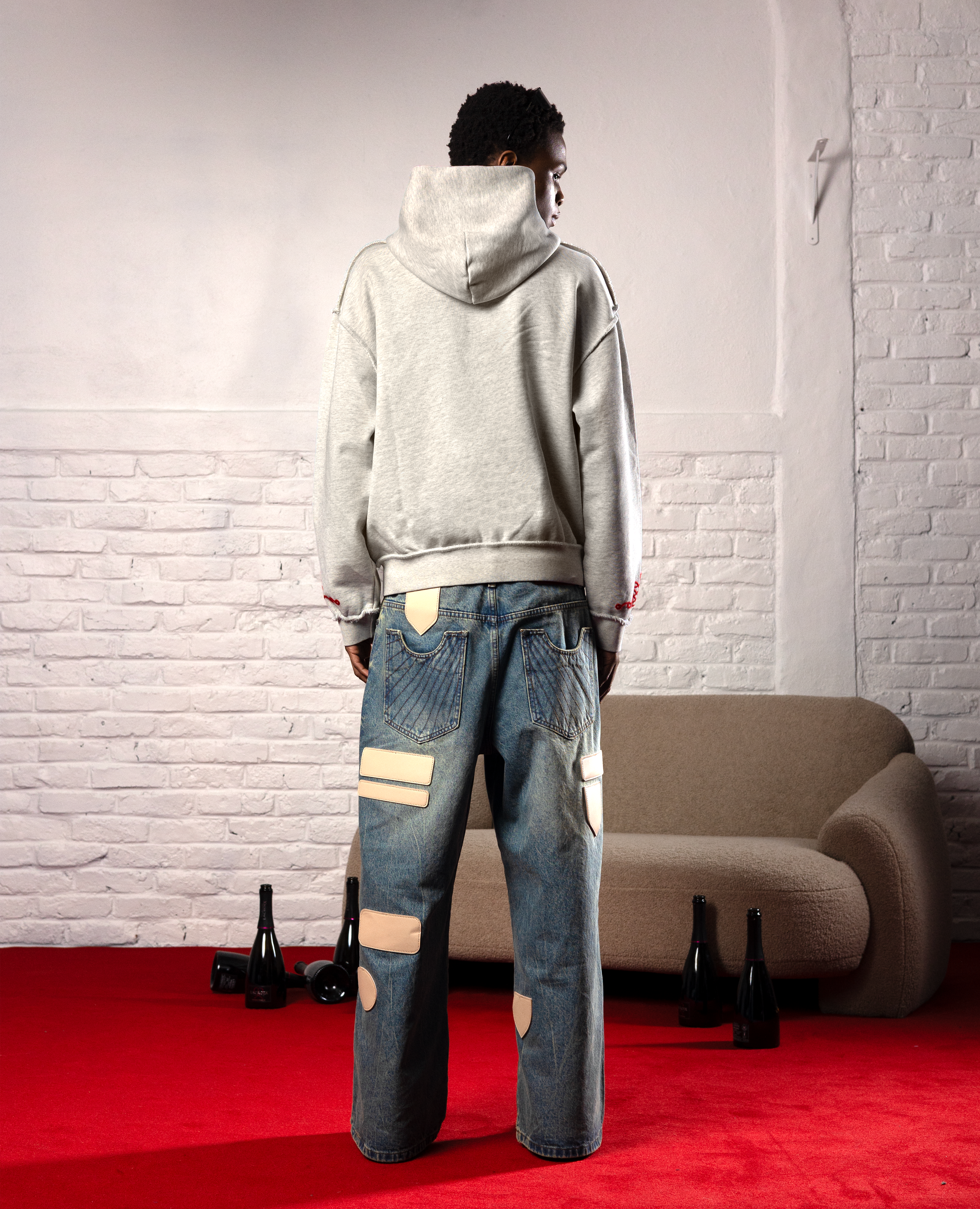 GREY EMPIRE ZIP