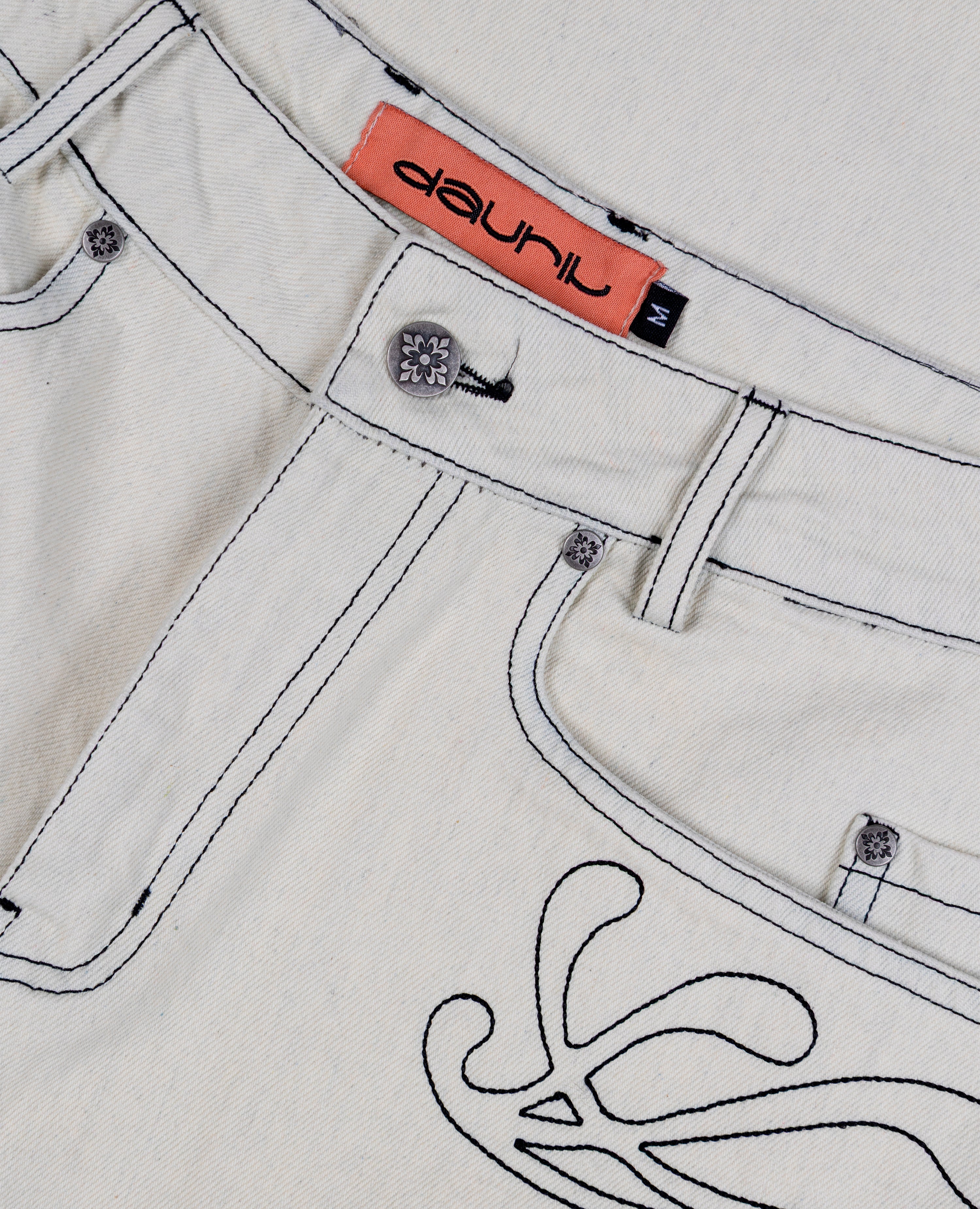 WHITE NEOART JORT